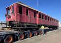 Triebwagen auf dem Auflieger
